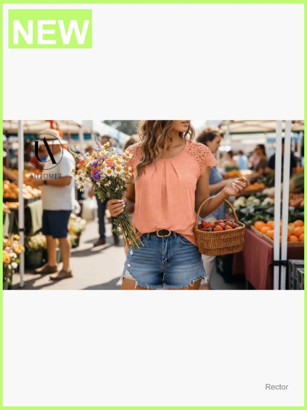 Lace Trim Pleated Short Sleeve Blouse Business Casual Dressy Top View 6